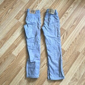 Set of Boy’s Levi Slim Gray Jeans